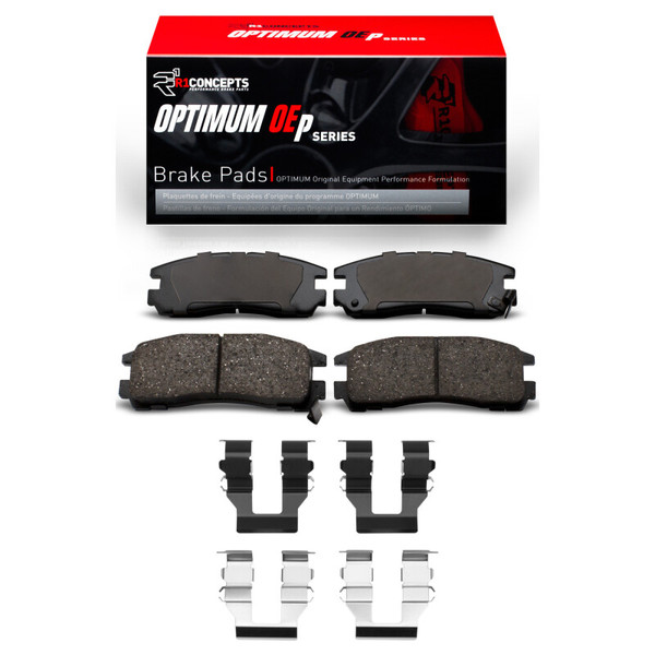 R1 92-12 Chrysler Sebring Rear Optimum OE Pads & Hardware Kit - 2551-0383-01