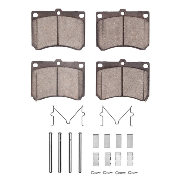 R1 90-03 Ford Escort Front Optimum OE Pads & Hardware Kit - 2551-0473-01