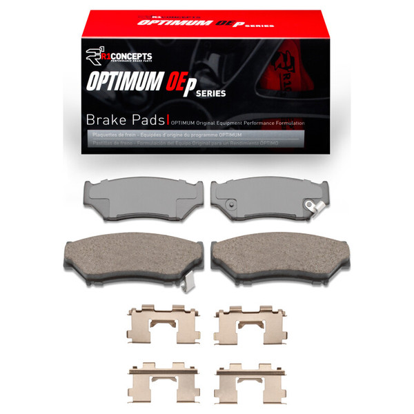 R1 98-04 Chevrolet Tracker Front Optimum OE Brake Pads & Hardware Kit - 2551-0556-01