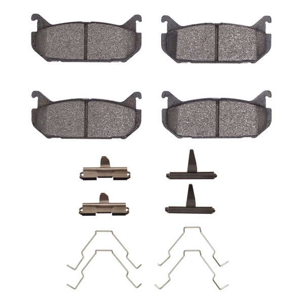 R1 93-02 Ford Probe Rear Optimum OE Pads & Hardware Kit - 2551-0584-01