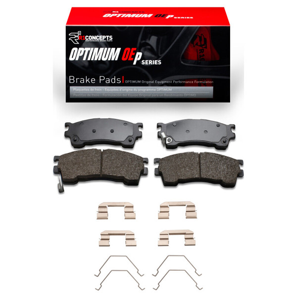 R1 98-03 Mazda Protege5 Front Optimum OE Pads & Hardware Kit - 2551-0637-01