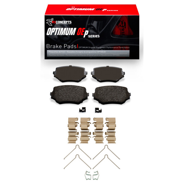 R1 96-08 Chevrolet Tracker Front Optimum OE Pads & Hardware Kit - 2551-0680-01
