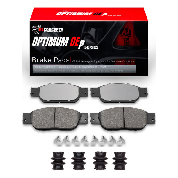 R1 03-05 Jaguar S-Type Front Optimum OE Pads & Hardware Kit - 2551-0933-01