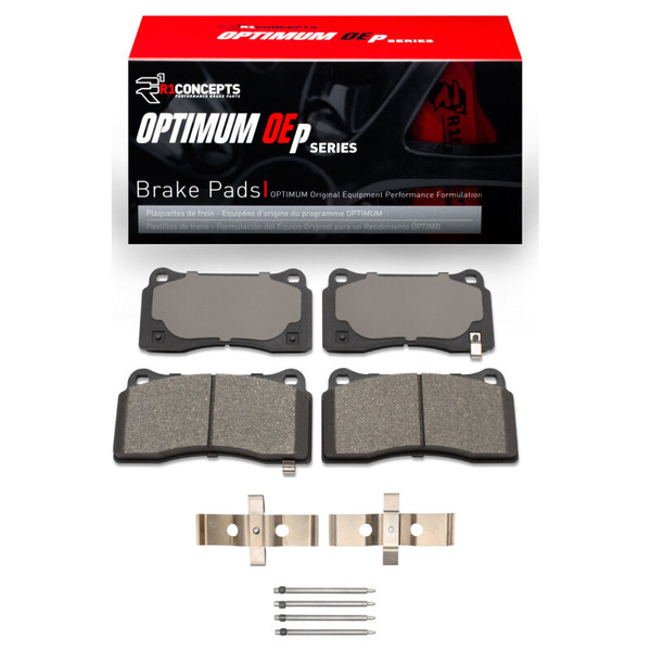 R1 2003-2017 Dodge Viper Front/Rear R1 Optimum OE Pads & Hardware Kit - 2551-0968-01