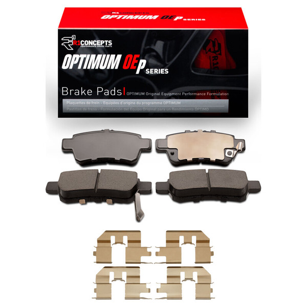 R1 2005-2010 Honda Odyssey Rear R1 Optimum OE Pads & Hardware Kit - 2551-1088-01