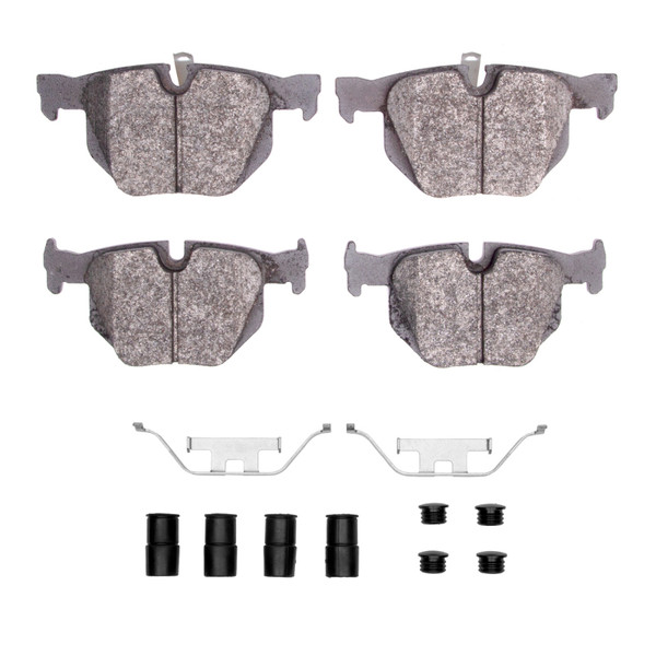 R1 06-15 BMW 335D Rear Optimum OE Pads & Hardware Kit - 2551-1170-01