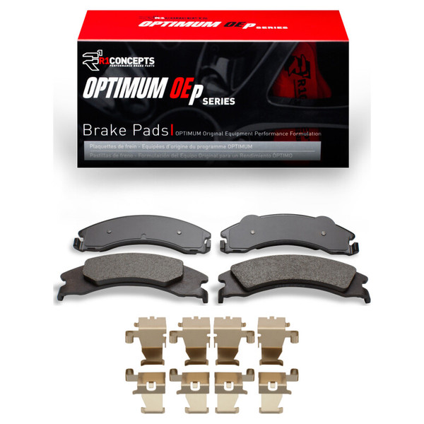 R1 08-25 Ford E-350 Super Duty Rear Optimum OE Pads & Hardware Kit - 2551-1329-01