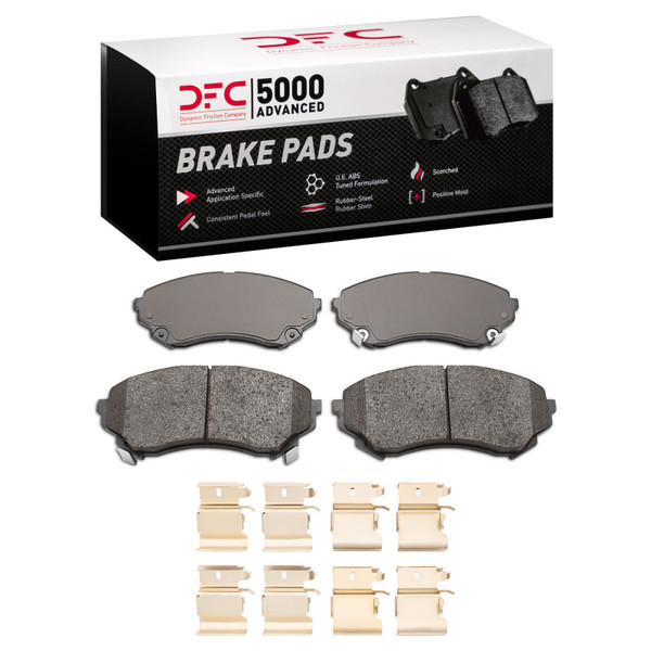 R1 08-14 Cadillac CTS Front Optimum OE Pads & Hardware Kit - 2551-1331-01