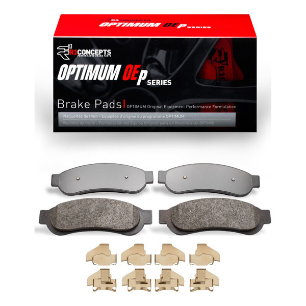 R1 10-12 Ford F-450 Super Duty Rear Optimum OE Pads & Hardware Kit - 2551-1334-02