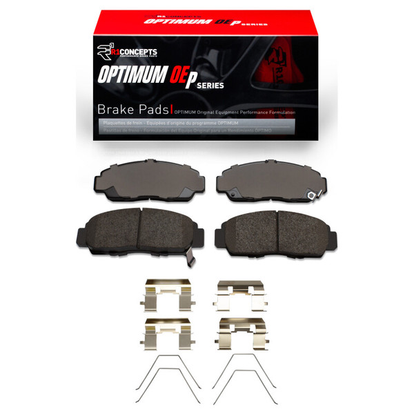 R1 1999-2014 Acura TSX Front R1 Optimum OE Pads & Hardware Kit - 2551-1506-01