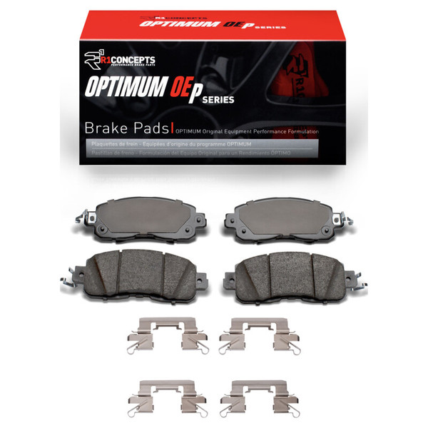 R1 2013-2025 Nissan Altima Front R1 Optimum OE Pads & Hardware Kit - 2551-1650-01
