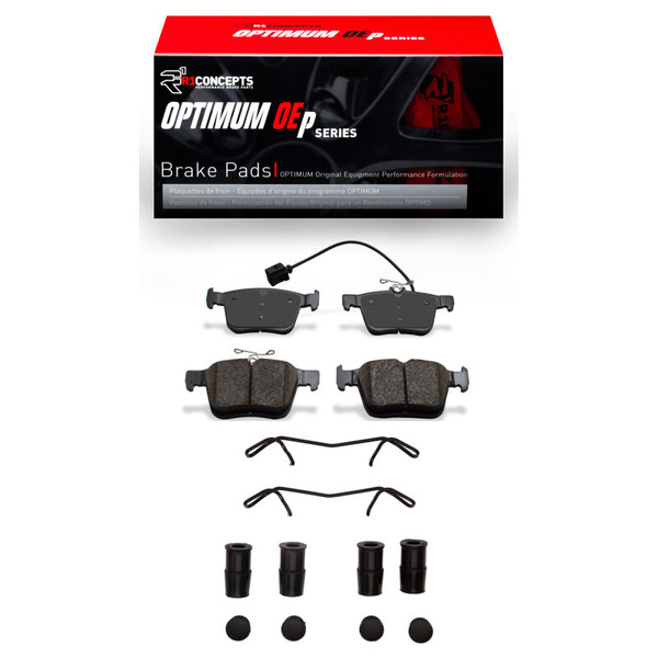 R1 17-22 Audi RS3 Rear Optimum OE Pads & Hardware Kit - 2551-1761-11