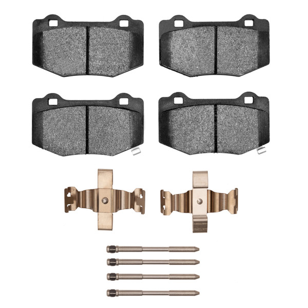 R1 16-20 Ford Mustang Rear Optimum OE Pads & Hardware Kit - 2551-1854-01