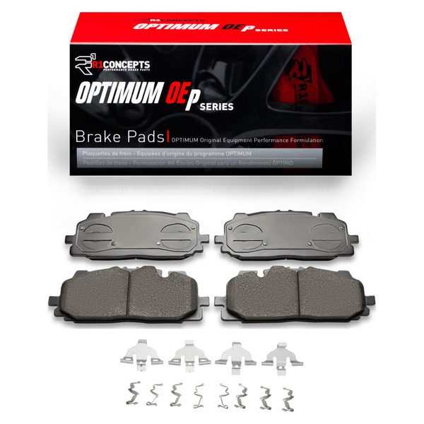 R1 17-17 Audi Q7 Front Optimum OE Pads & Hardware Kit - 2551-1894-02
