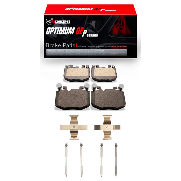 R1 2022-2025 BMW 330e Front R1 Optimum OE Pads & Hardware Kit - 2551-2480-01