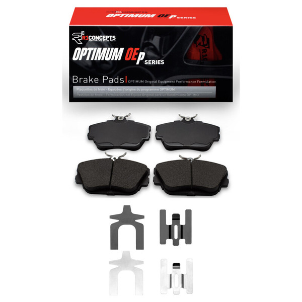 R1 1996-2007 Ford Thunderbird Front R1 Optimum OE Pads & Hardware Kit - 2552-0598-01