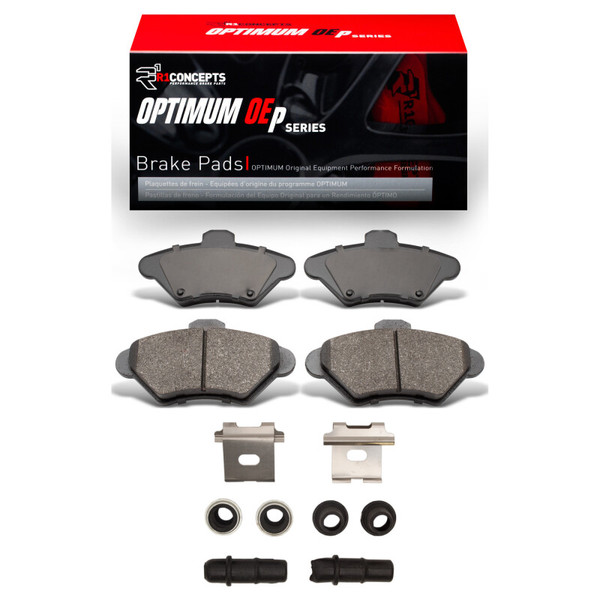 R1 94-98 Ford Mustang Front Optimum OE Pads & Hardware Kit - 2552-0600-01