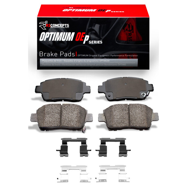 R1 2004-2009 Scion XA Front R1 Optimum OE Pads & Hardware Kit - 2552-0822-01