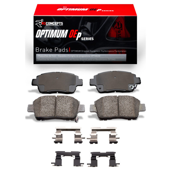 R1 00-00 Toyota Celica Front Optimum OE Pads & Hardware Kit - 2552-0822-02