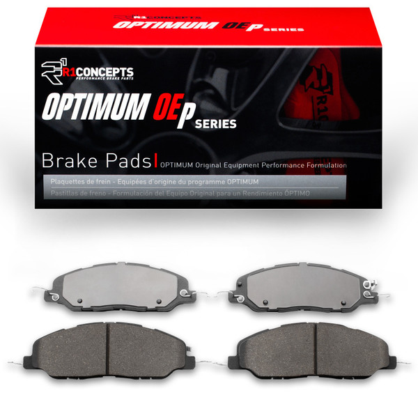 R1 07-14 Ford Mustang Front R1 Optimum OE Brake Pads - 2552-1463-00