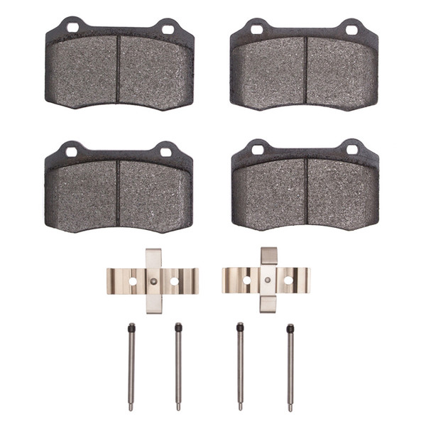 R1 04-07 Volvo V70 Rear Euro Ceramic Pads & Hardware Kit - 2600-0592-12