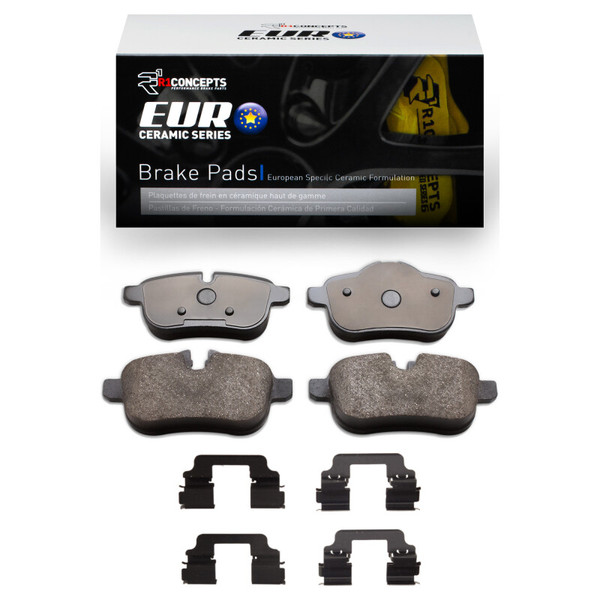 R1 2009-2016 BMW Z4 Rear R1 Euro Ceramic Pads & Hardware Kit - 2600-1433-01