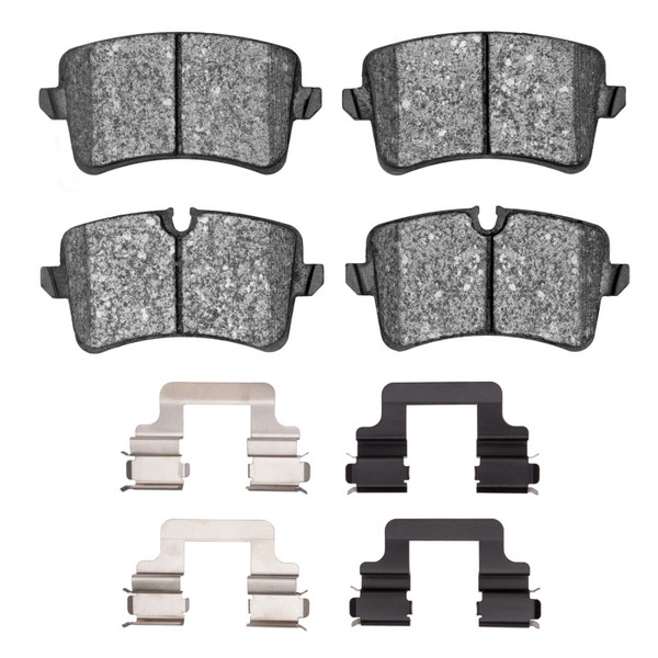 R1 2011-2023 Audi A6 (USA/Canada) Rear R1 Euro Ceramic Pads & Hardware Kit - 2600-1547-01
