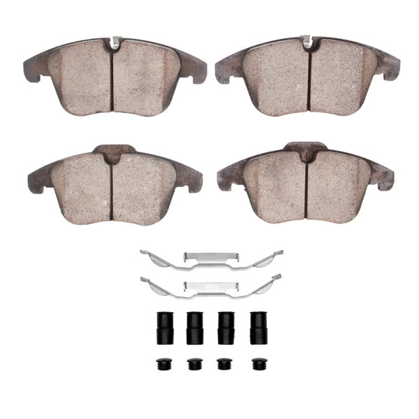 R1 17-19 Jaguar XE Front Euro Ceramic Pads & Hardware Kit - 2600-1869-01