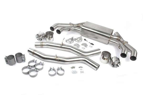 Dinan 20-25 BMW X4 M Freeflow Axleback Exhaust System - Polished - D660-0086