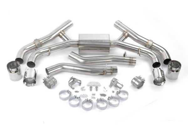 Dinan 20-26 BMW X5 M Competition Freeflow Axleback Exhaust System - Polished - D660-0090