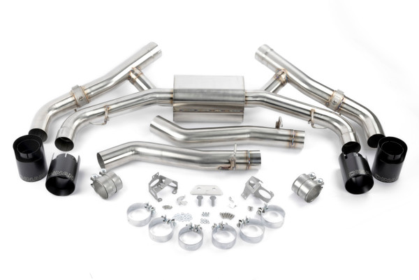 Dinan 20-26 BMW X5 M Competition Freeflow Axleback Exhaust System -Black - D660-0090-BLK