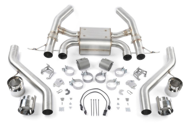 Dinan 23-26 BMW M2 Freeflow Axleback Exhaust System - Polished - D660-0100