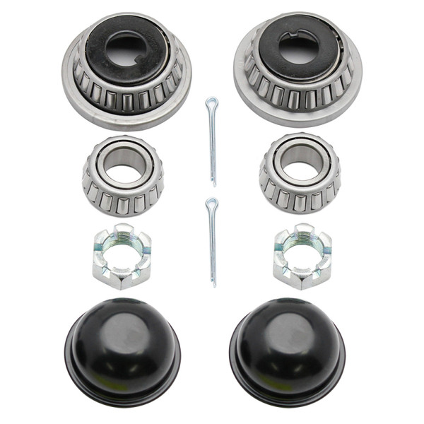 Wilwood kit 2-PK bearing seal LOCKNUT/CAP 55-57 chevy pro spindle - 370-17085-2