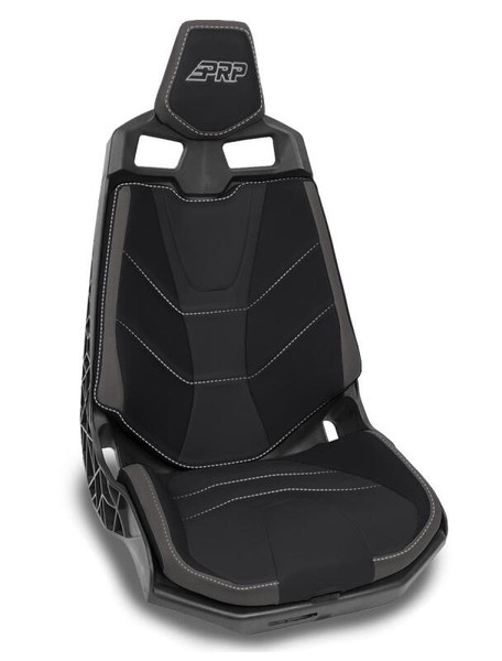 PRP Can-Am Maverick X3/Maverick R Seat Covers - Black/Gray - B002-03