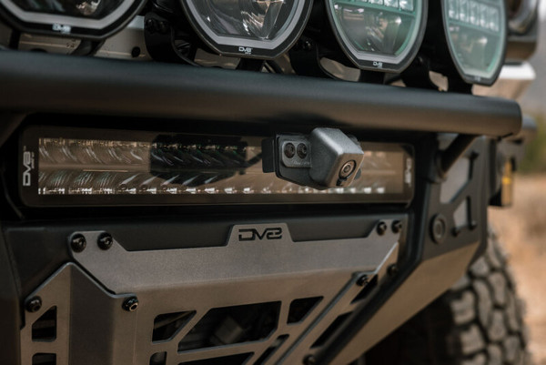 DV8 Offroad 21-26 Ford Bronco Tube Bumper Camera Relocation Bracket - Only for FBBR-08 and FBFR-02 - ABBR-05