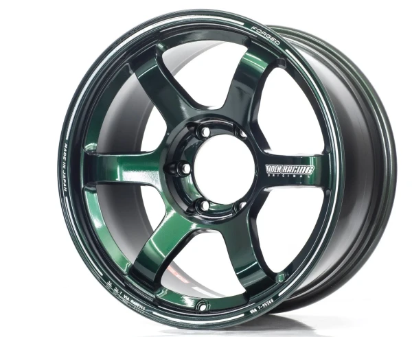 Volk TE37 Large PCD Progressive II 18x9 0 Racing Green