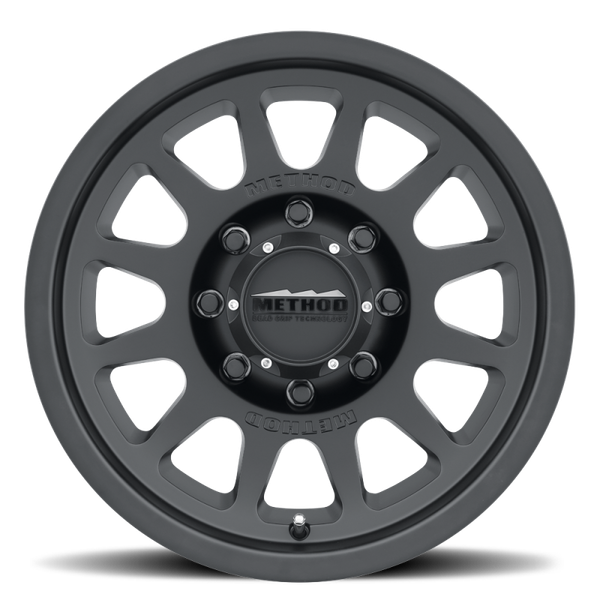 Method MR703 Bead Grip 18x9 12mm Offset 8x170 130.81mm CB - Matte Black - MR70389087512