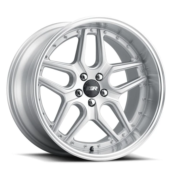 ESR CS15 18x8.5 5x114.3 + 35 Hyper Silver Machine lip