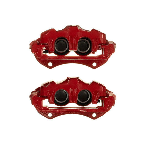 Power Stop 20-22 Ford Explorer Front Red Caliper w/Bracket (Pair) - S15292