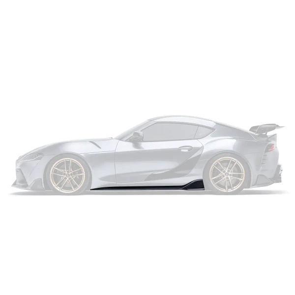 ADRO TOYOTA GR SUPRA CARBON FIBER SIDE SKIRTS V1
