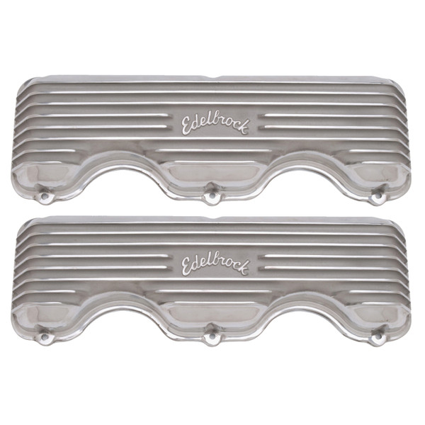 Edelbrock Valve Cover Classic Series Chevrolet W 348/409 CI V8 Polshed - 4140