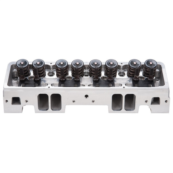 Edelbrock Cylinder Head Victor Jr SBC 23 Deg 220cc Complete for Solid Roller Cam - 61259