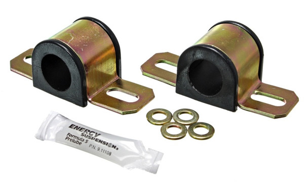 Energy Suspension Universal Black 25mm Non-Greaseable Sway Bar Bushings - 9.5110G