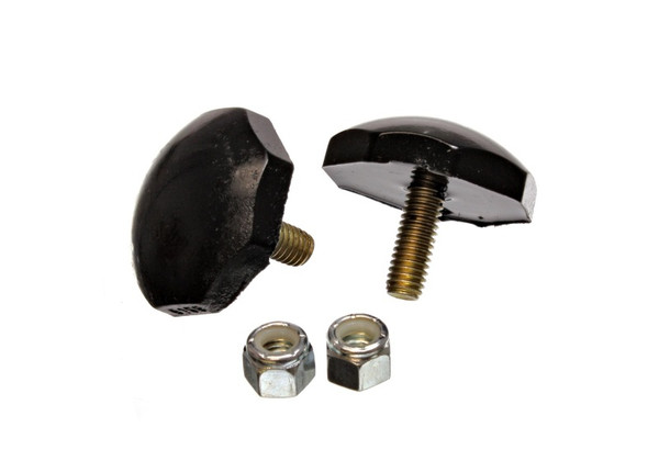 Energy Suspension Octagon Bump Stop Set - Black - 9.9158G