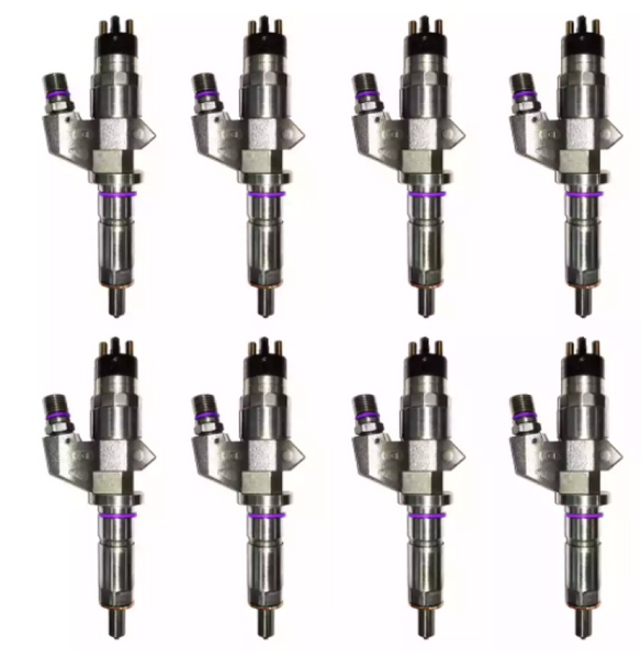 Exergy 01-04 Chevy Duramax LB7 Reman 300% Over Injector w/Internal Modification (Set of 8) - E01 10156
