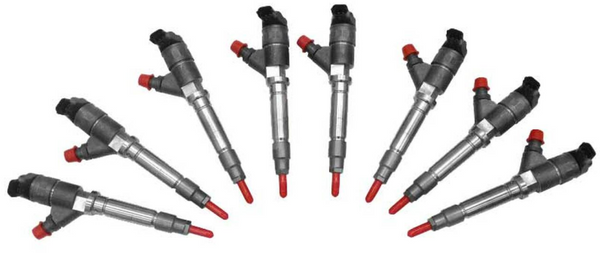 Exergy 11-16 Chevy Duramax LML Reman 100% Over Injector (Set of 8) - E01 10510