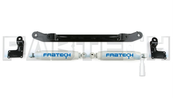 Fabtech 01-10 GM 2500HD/3500HD 2WD/4WD Dual Performance Steering Stabilizer - FTS8010