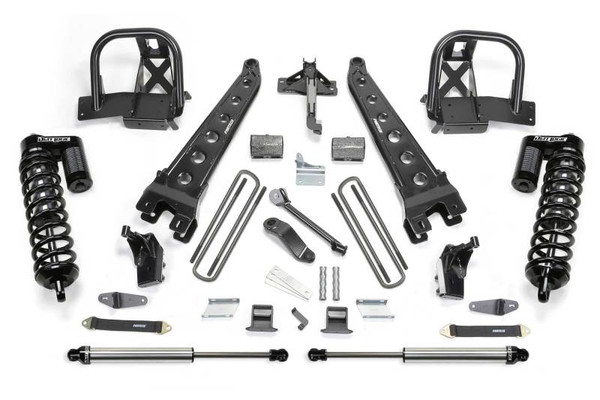 Fabtech 11-16 Ford F250 4WD 6in Rad Arm Sys w/Dlss 4.0 C/O& Rr Dlss - K2137DL