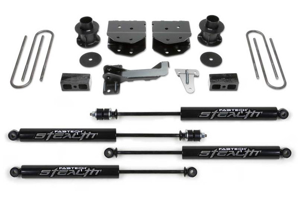 Fabtech 05-07 Ford F250/350 4WD 4in Budget Sys w/Stealth - K2181M