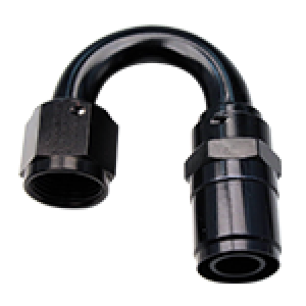 Fragola -6AN Race-Rite Crimp-On Hose End 180 Degree - 2618006